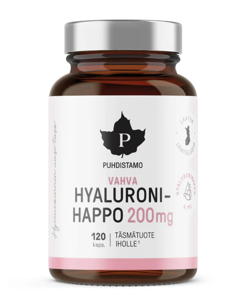 Puhdistamo Vahva Hyaluronihappo, 120 kaps.