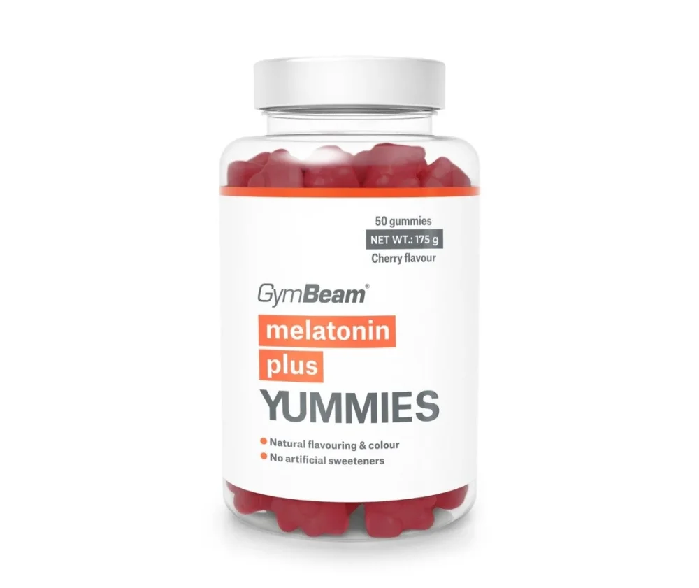GymBeam Melatonin Plus Yummies, 60 karkkia.