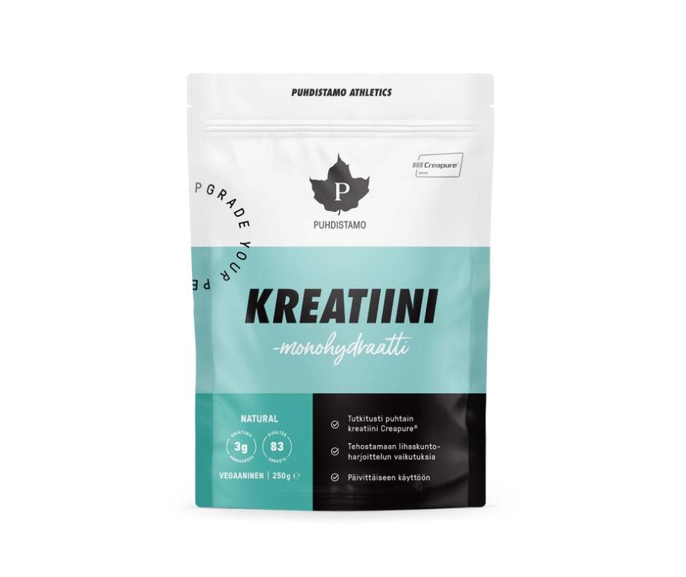 Puhdistamo Athletics Kreatiini, 250&nbsp;g