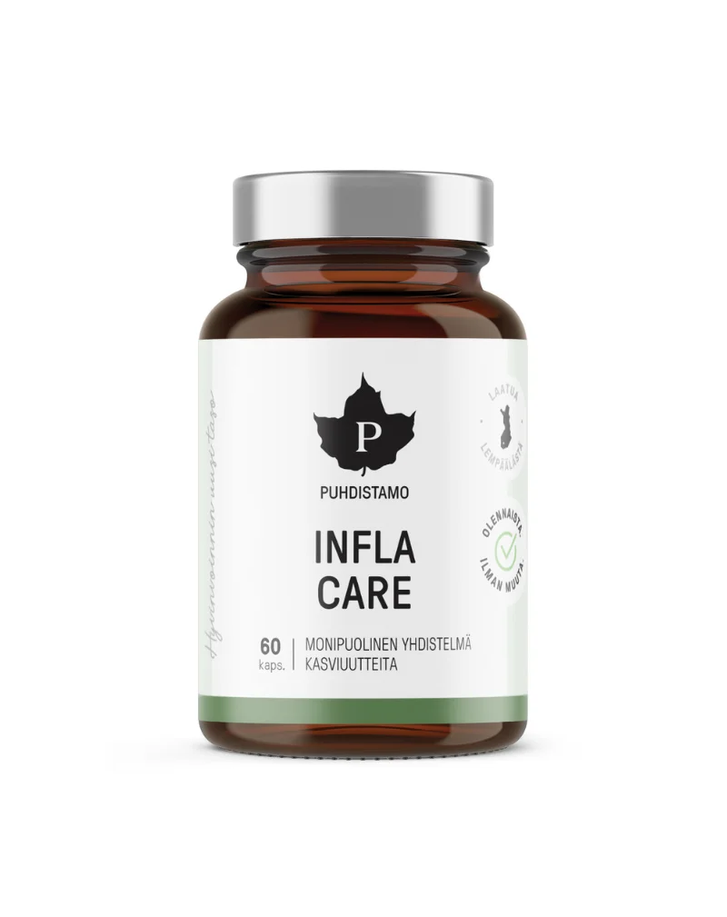 Puhdistamo InflaCare, 60 kaps. (päiväys 2/26)