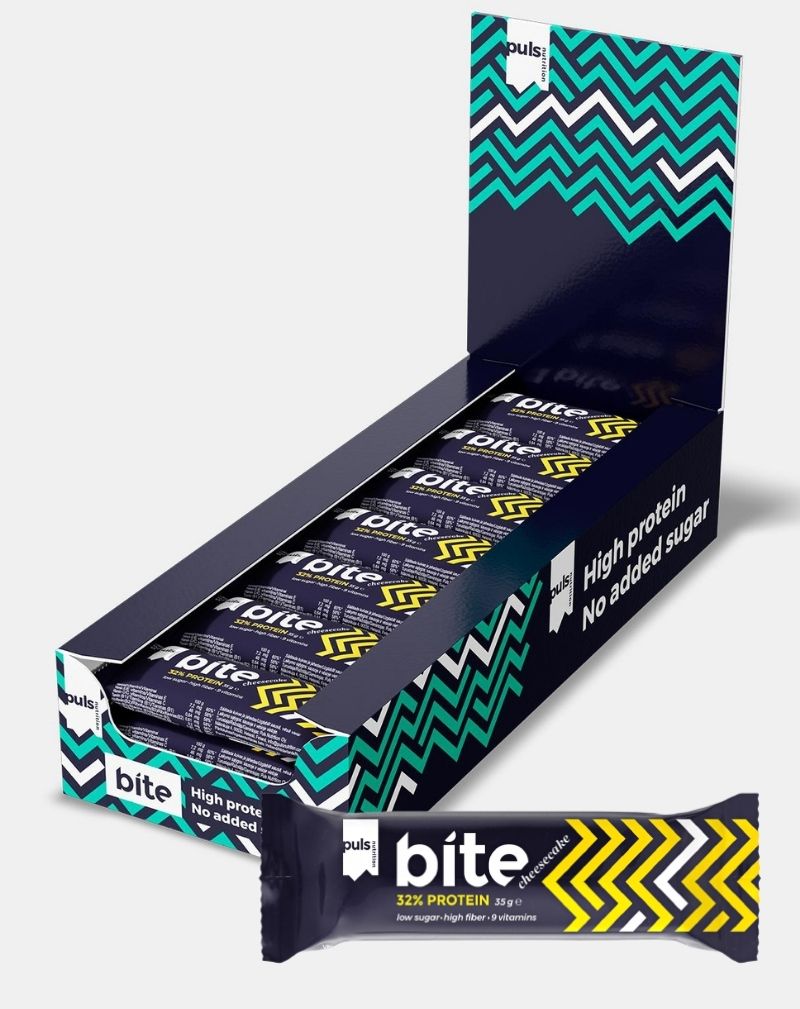 24 kpl Puls Bite, 35&nbsp;g, Cheesecake
