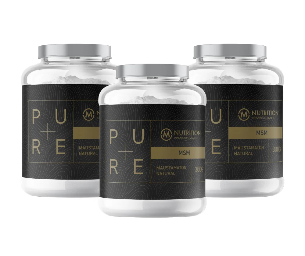 Big Buy: 3 kpl M-Nutrition Pure MSM (900&nbsp;g)
