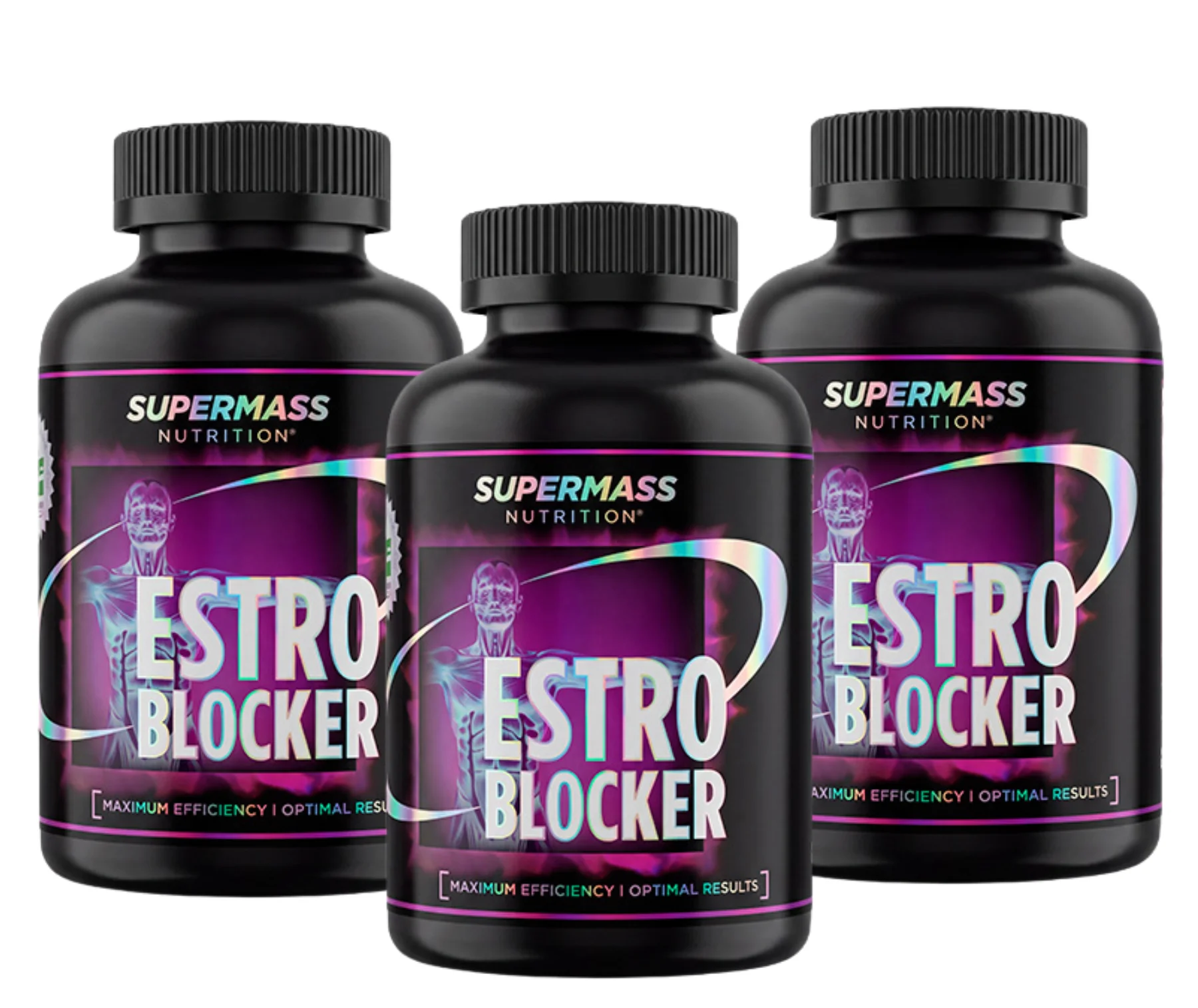 Big Buy: 3 kpl Supermass Nutrition ESTRO BLOCKER (270 kaps.)