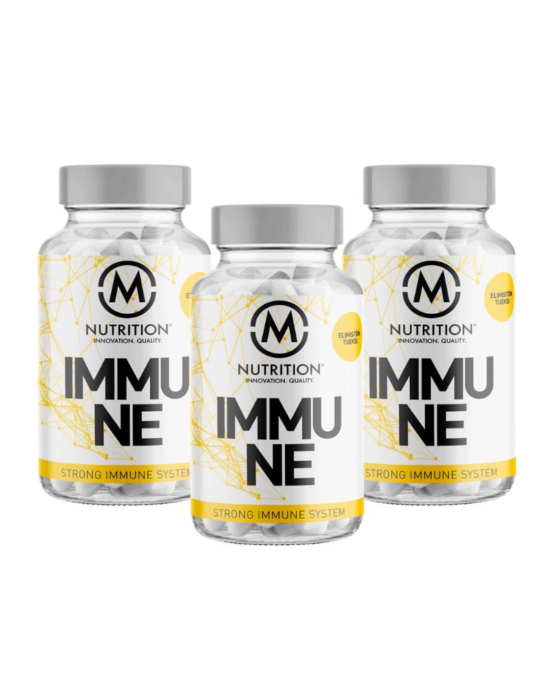Big Buy: 3 kpl M-Nutrition Immune (360 kaps.) (Poistotuote)