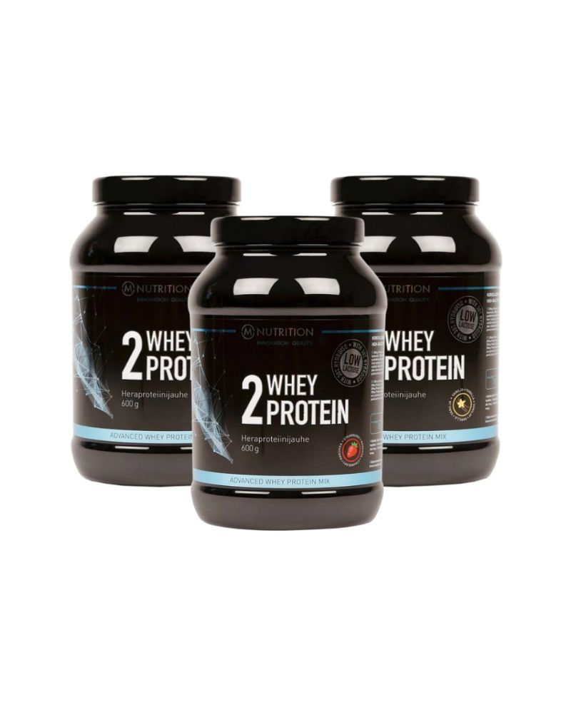 Big Buy: 3 kpl M-Nutrition 2whey Protein (3 x 600 g)