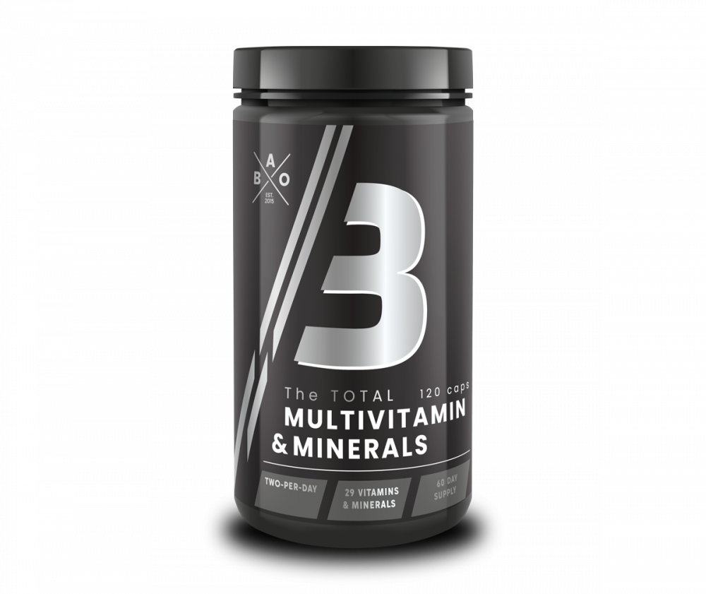 BAO The TOTAL MULTIVITAMIN & MINERALS, 120 kaps.