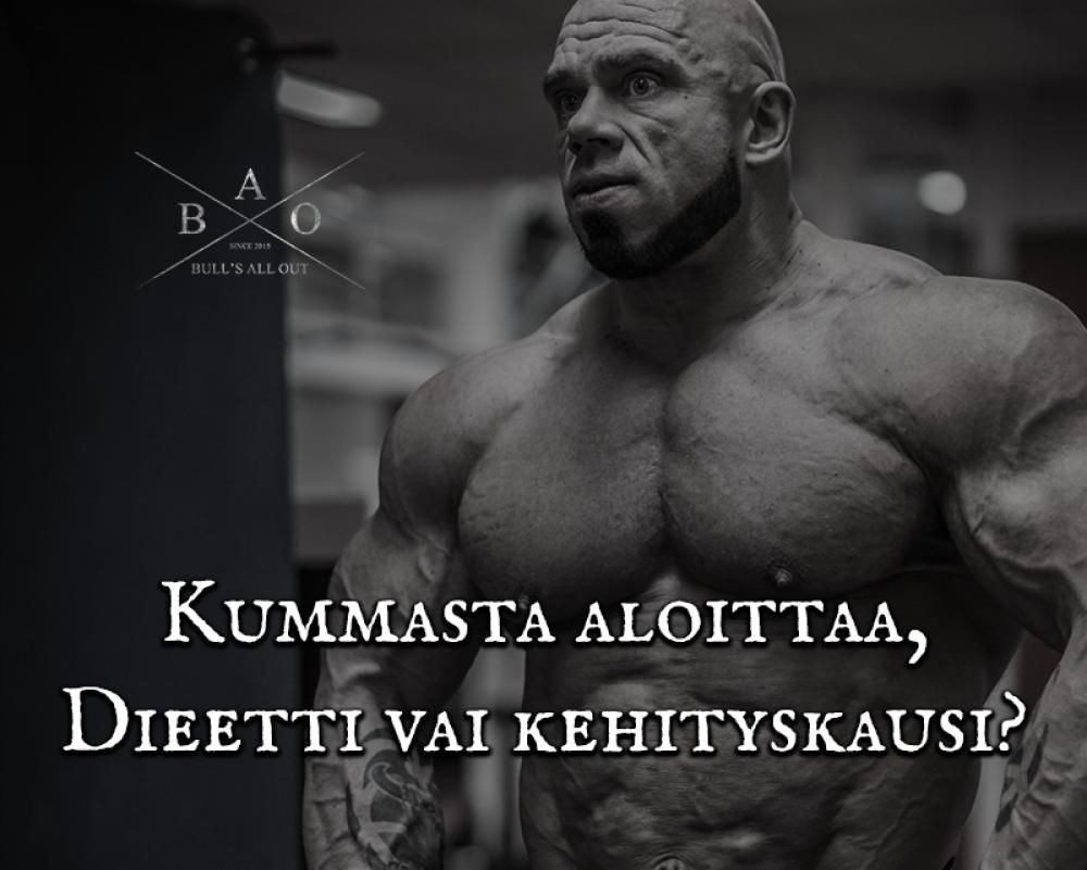 Dieetti vai kehityskausi? Mistä aloitan?