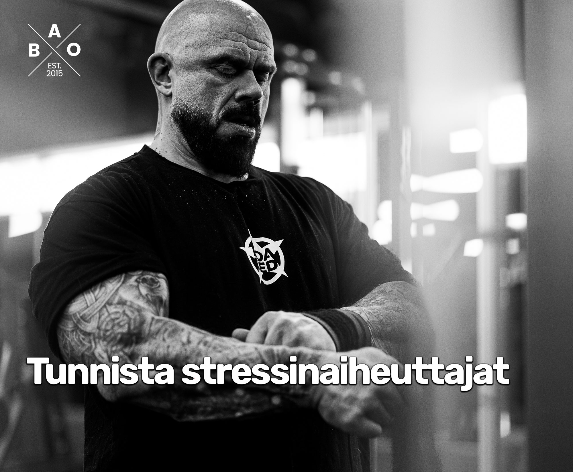 Tunnista stressinaiheuttajat