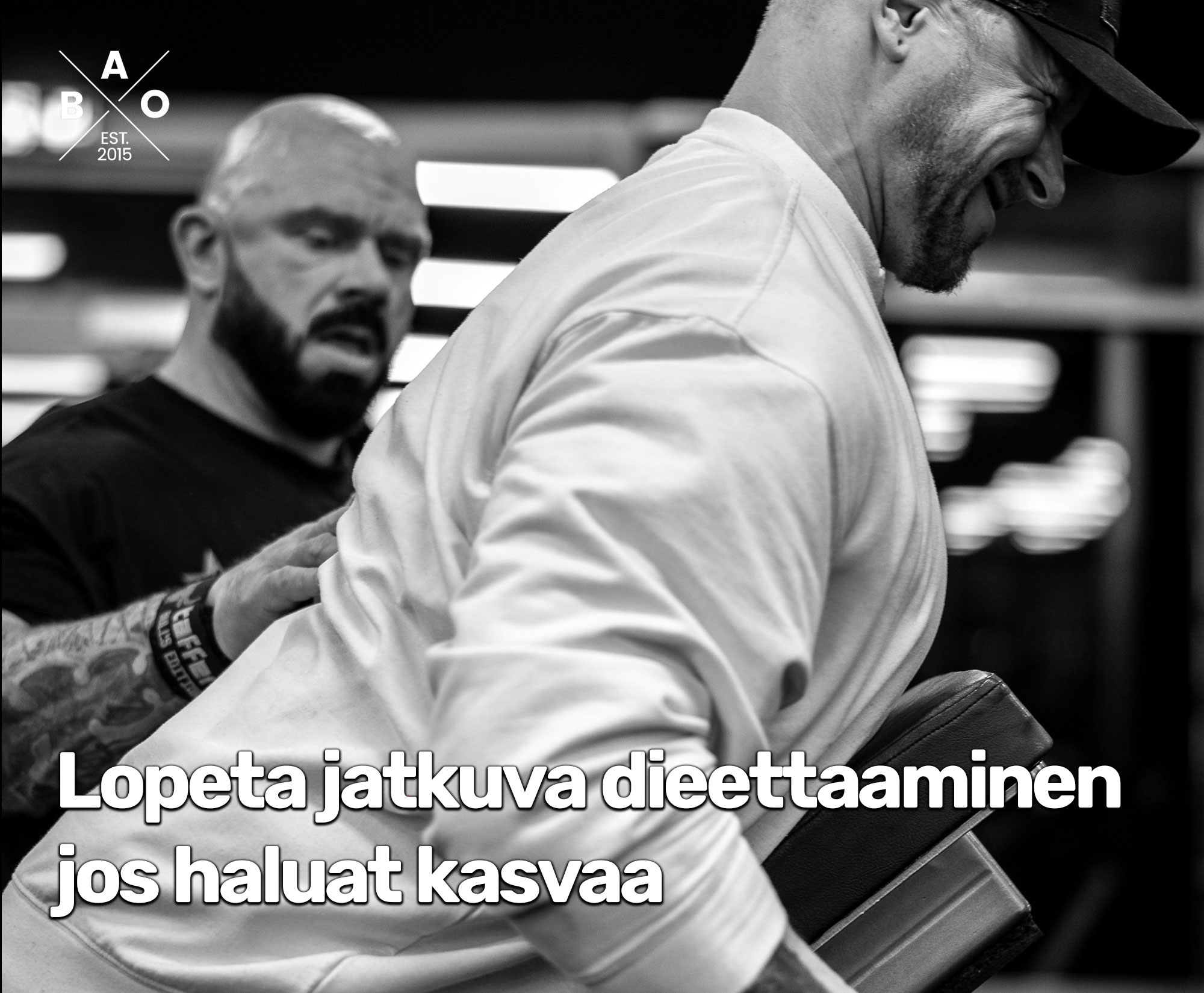 Lopeta jatkuva dieettaaminen jos haluat kasvaa