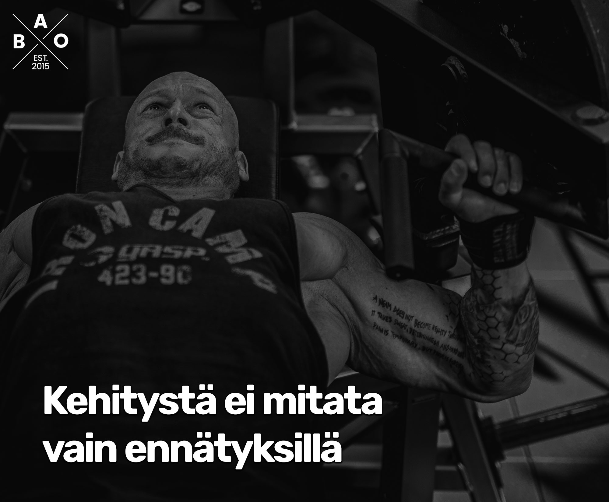 Kehitystä ei mitata vain ennätyksillä