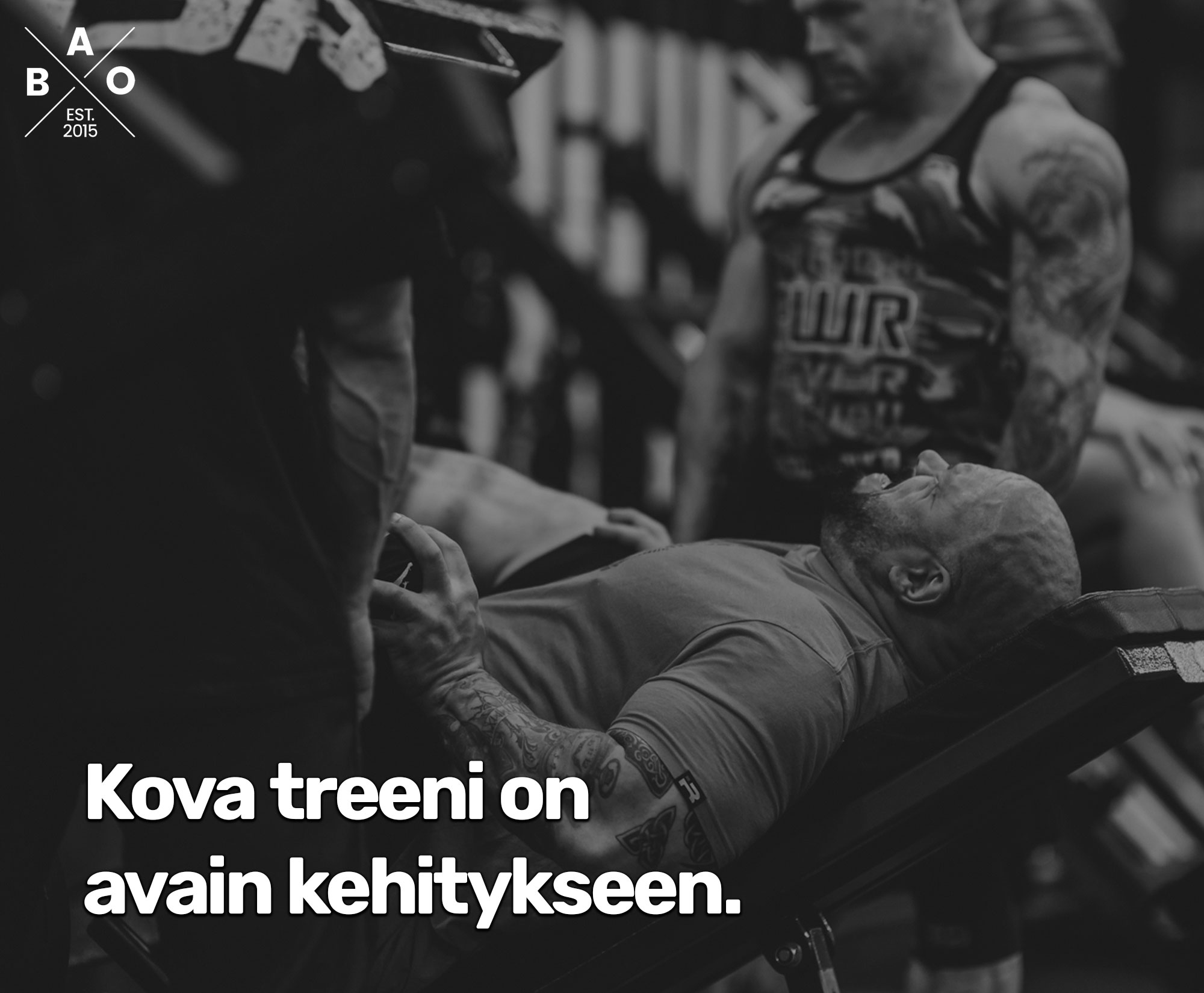 Kova treeni on avain kehitykseen