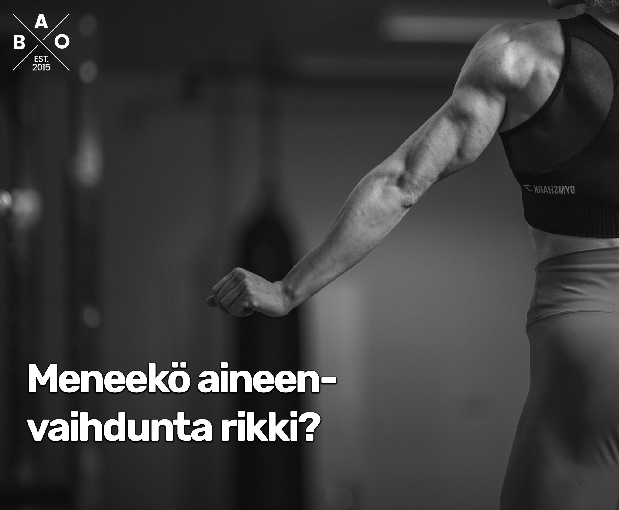 Meneekö aineenvaihdunta rikki?
