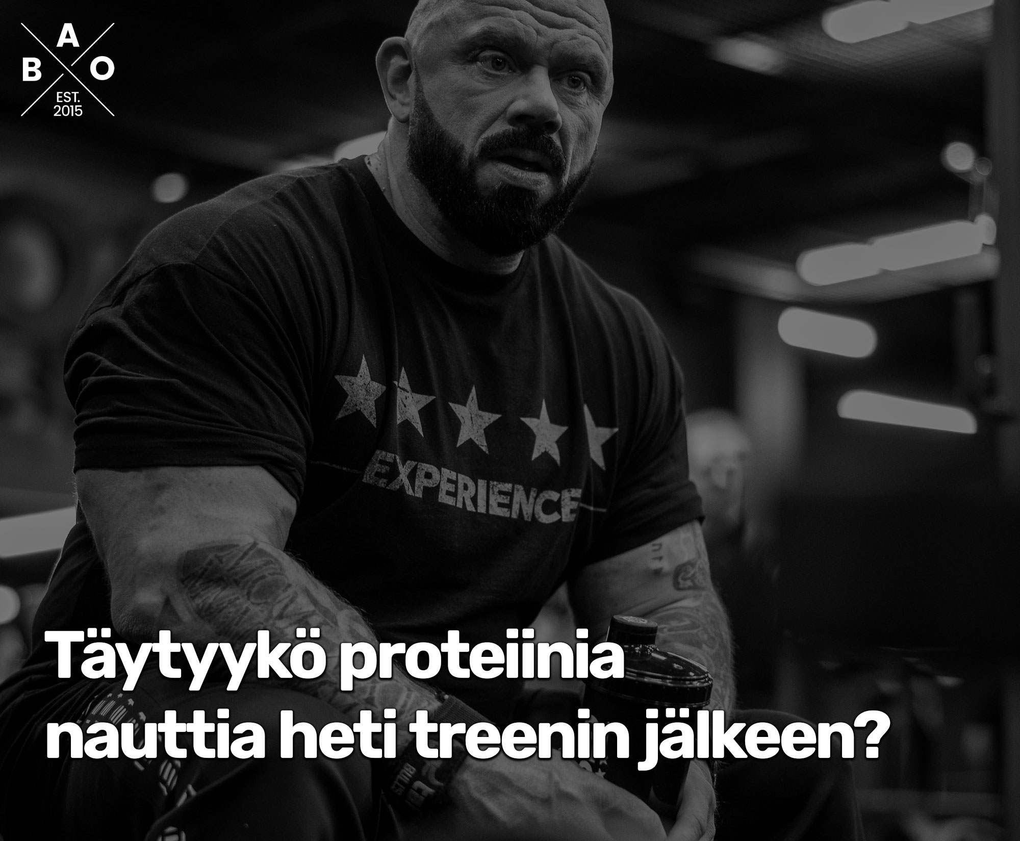 Täytyykö proteiinia nauttia heti treenin jälkeen?