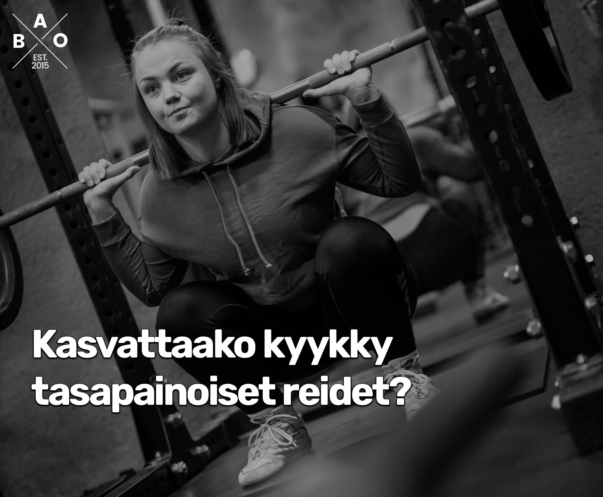 Kasvattaako kyykky tasapainoiset reidet?