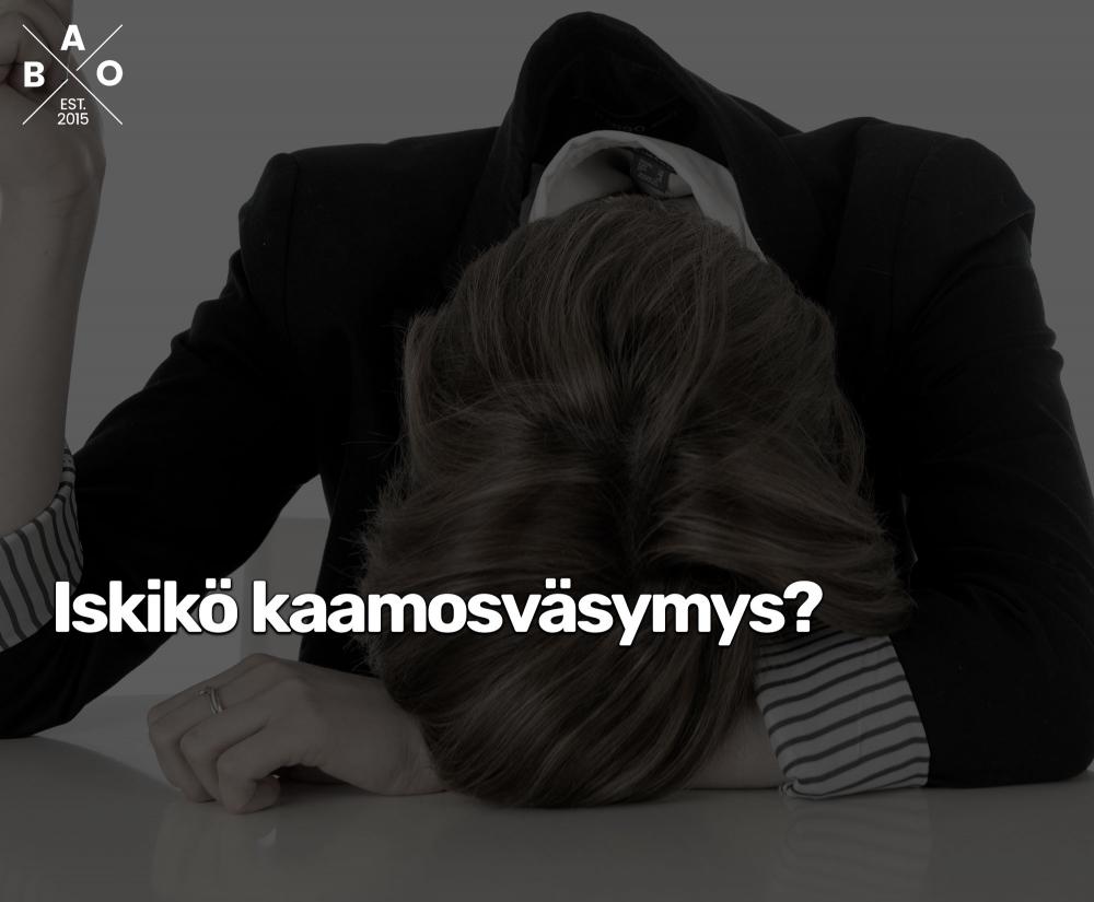 Iskikö kaamosväsymys?