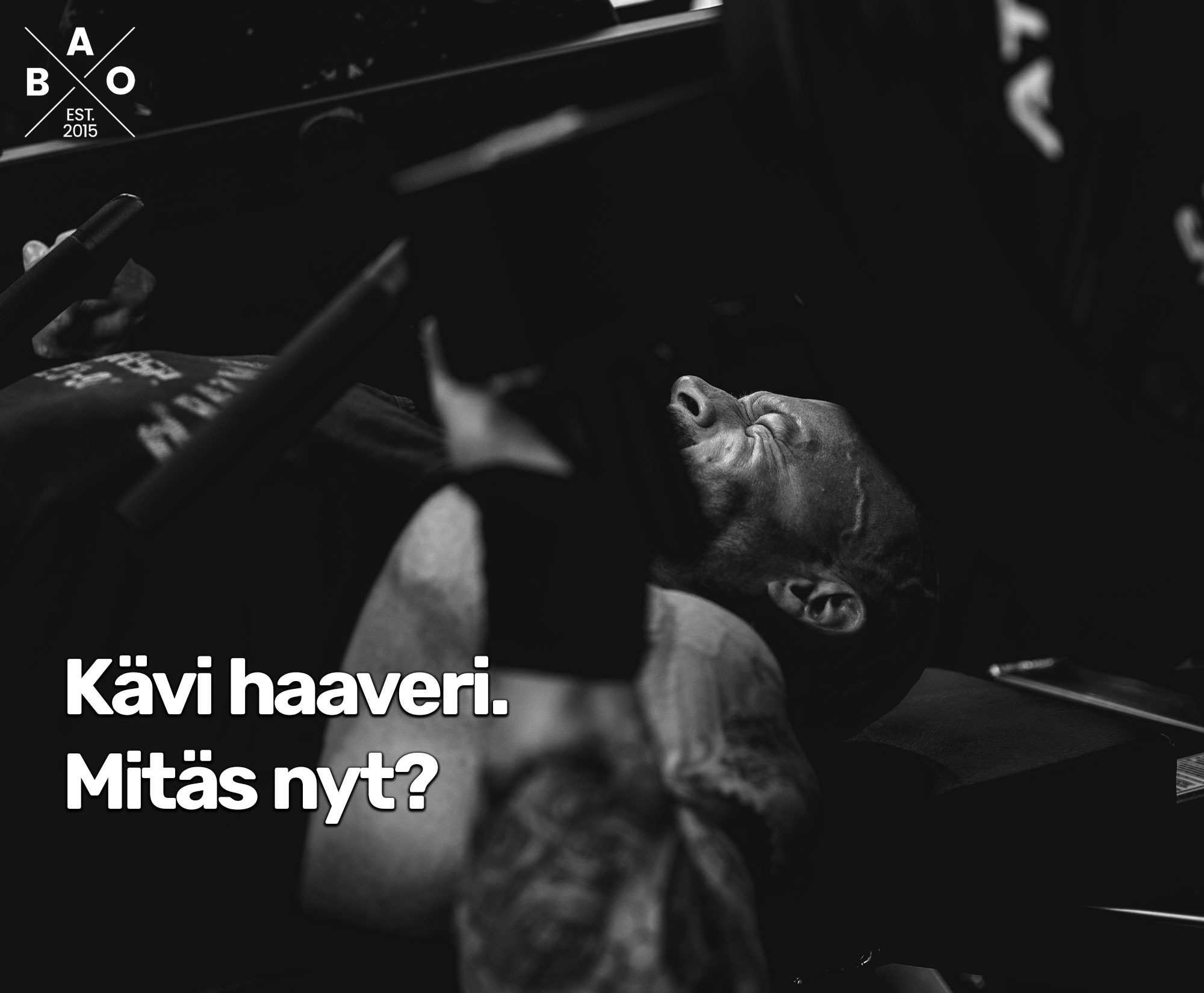 Kävi haaveri. Mitäs nyt?