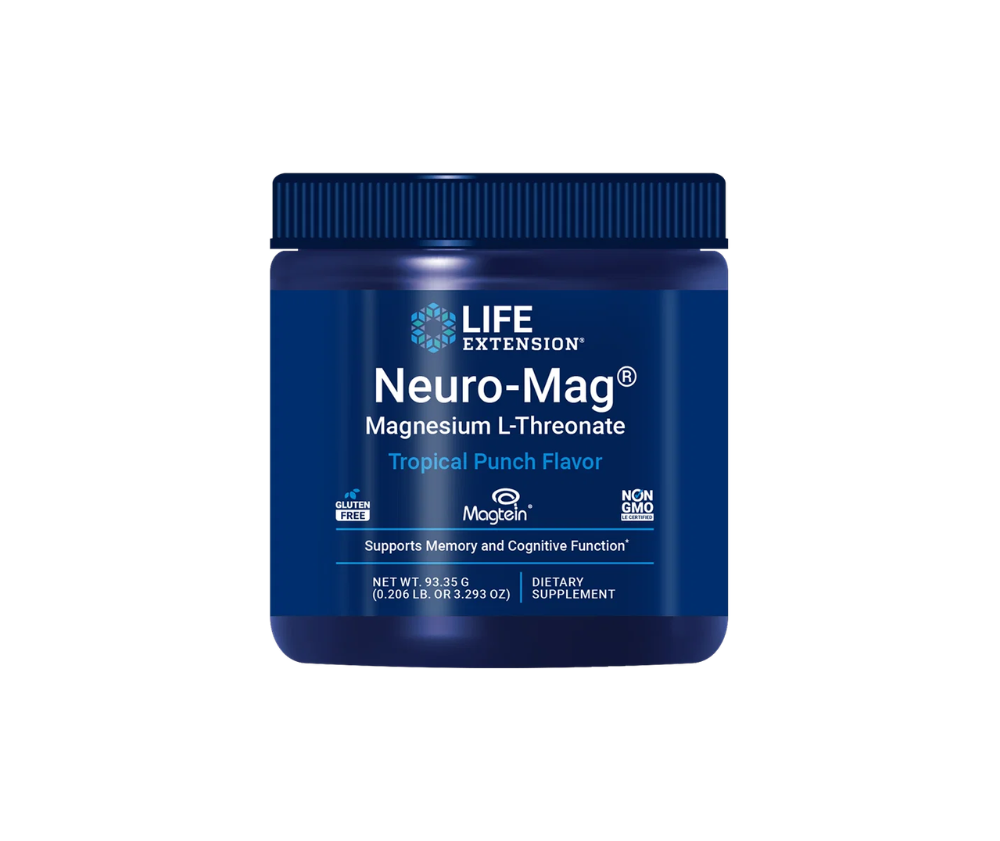 LifeExtension Neuro-Mag®, Tropical Punch, 93,35&nbsp;g