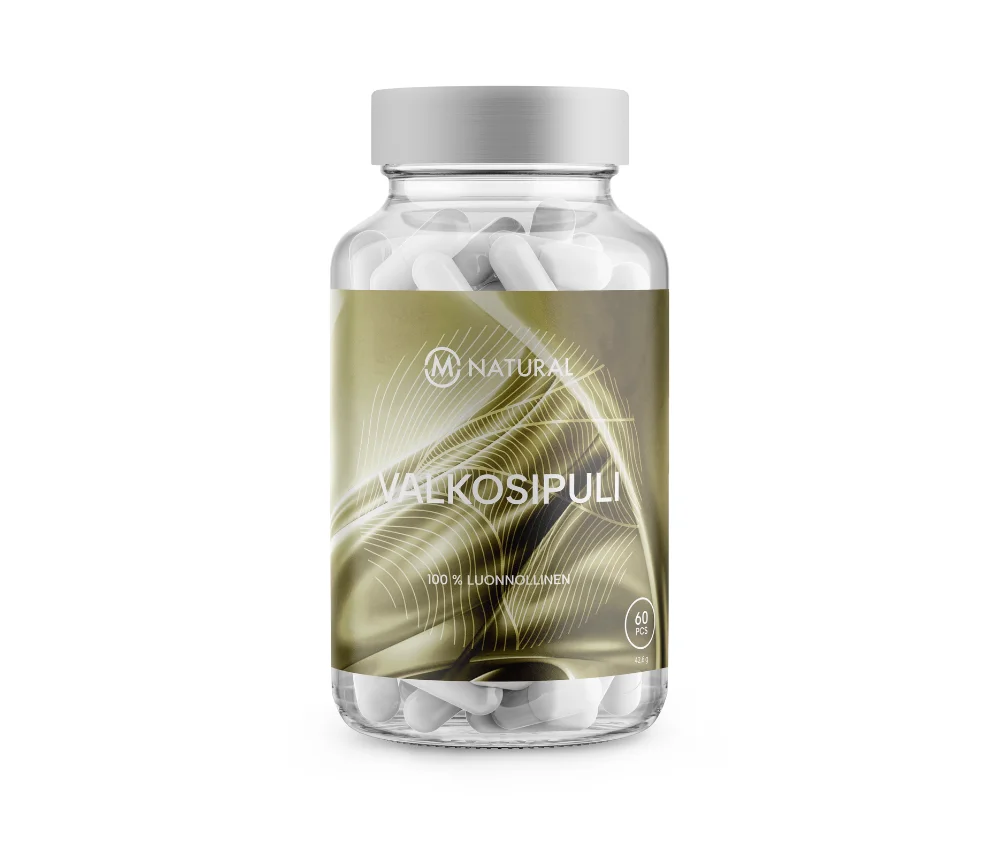 M-Natural Valkosipuli, 60 kaps.
