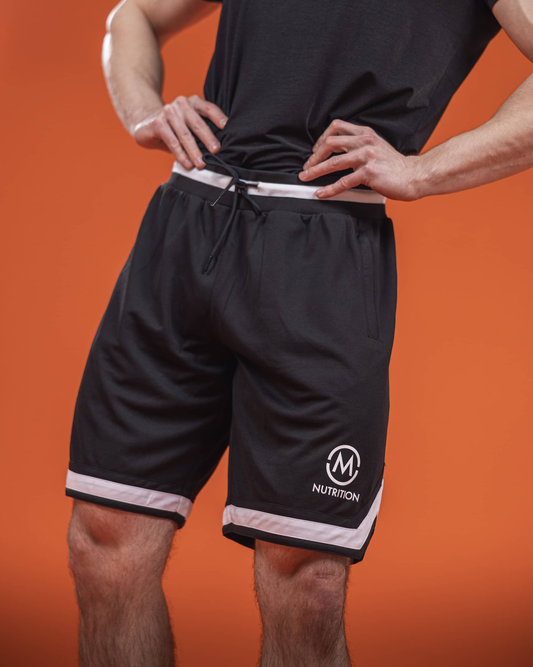 M-Nutrition Mesh Training Shorts, Black (Poistuva malli)