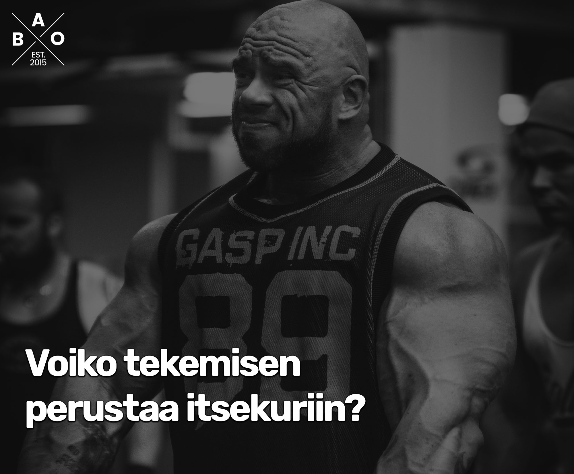 Voiko tekemisen perustaa itsekuriin?