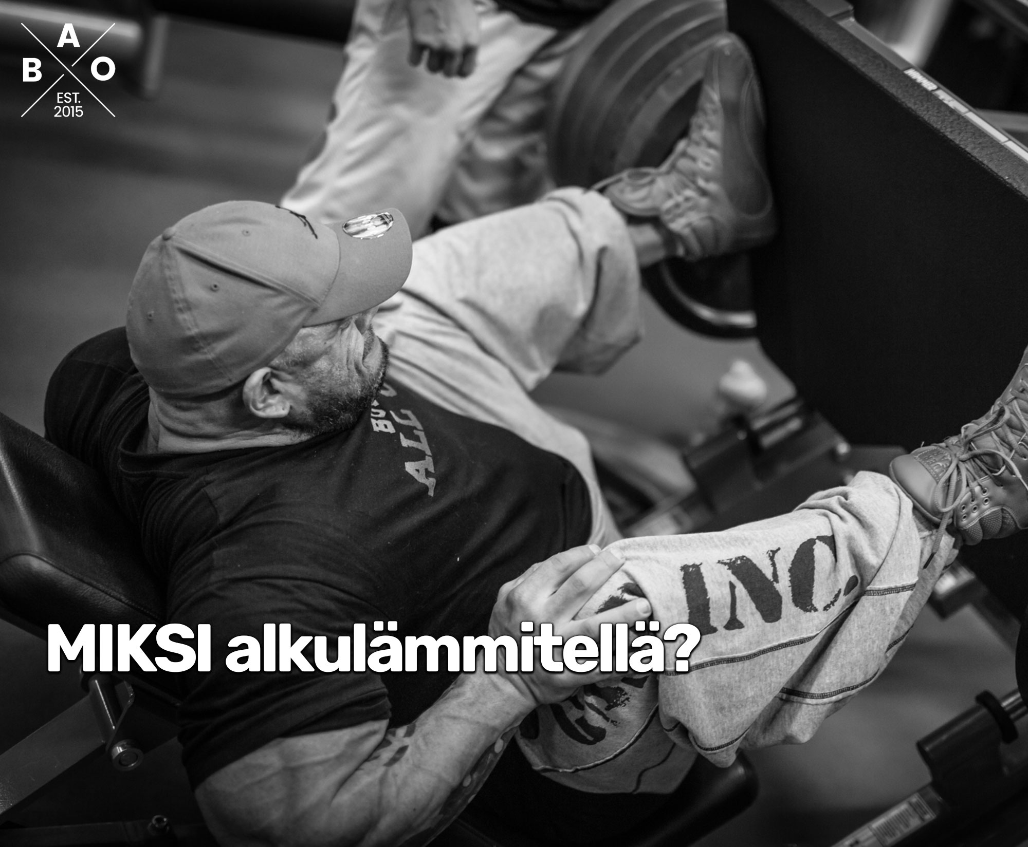 Miksi alkulämmitellä?