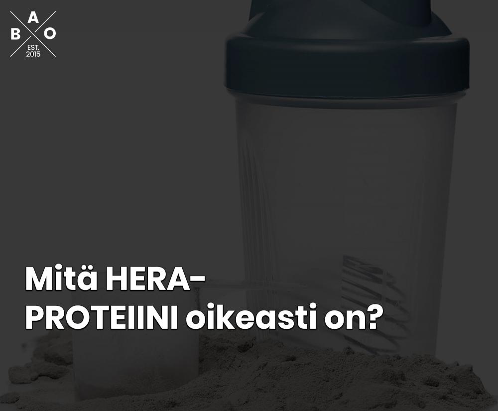 Mitä heraproteiini oikeasti on?