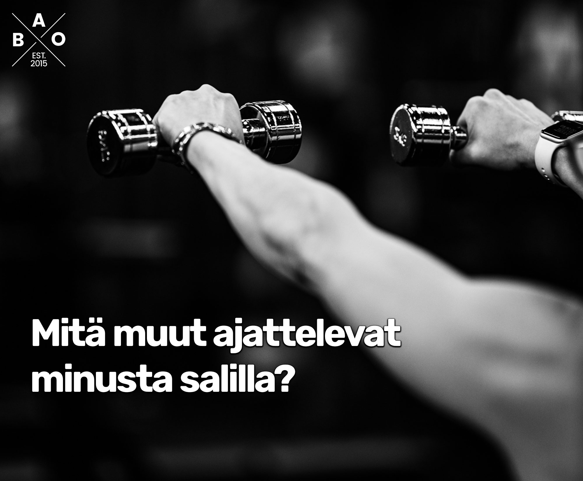 Mitä muut ajattelevat minusta salilla?
