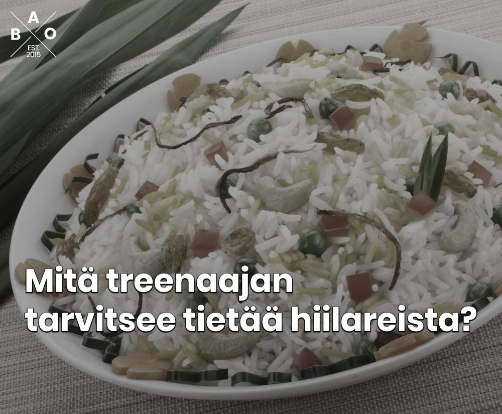 Mitä treenaajan tarvitsee tietää hiilareista?