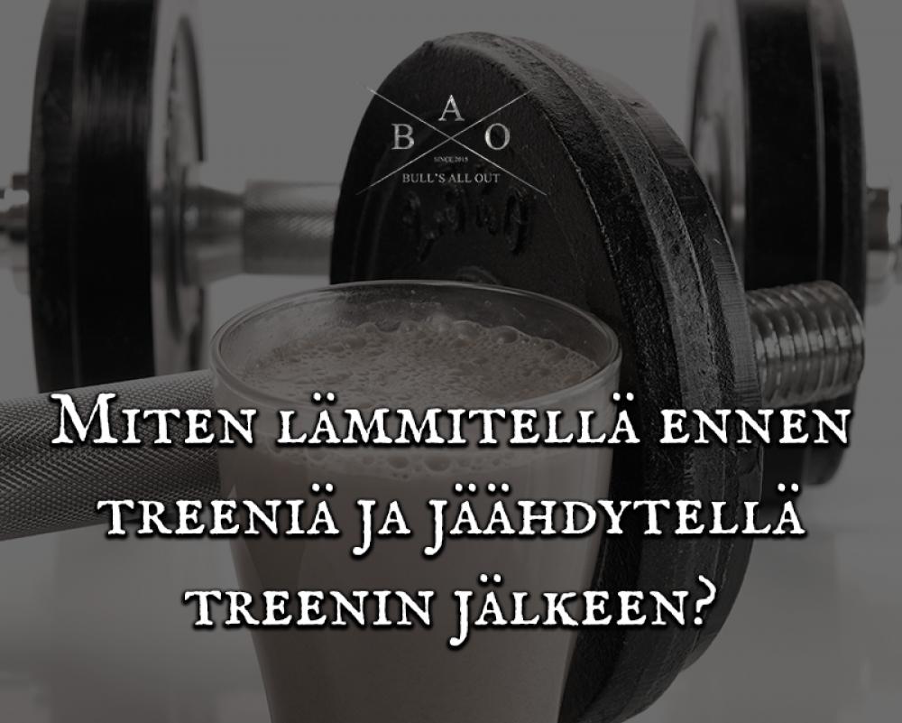 Miten lämmitellä ennen treeniä ja jäähdytellä treenin jälkeen?
