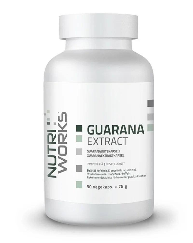 Nutri Works Guarana, 90 kaps.