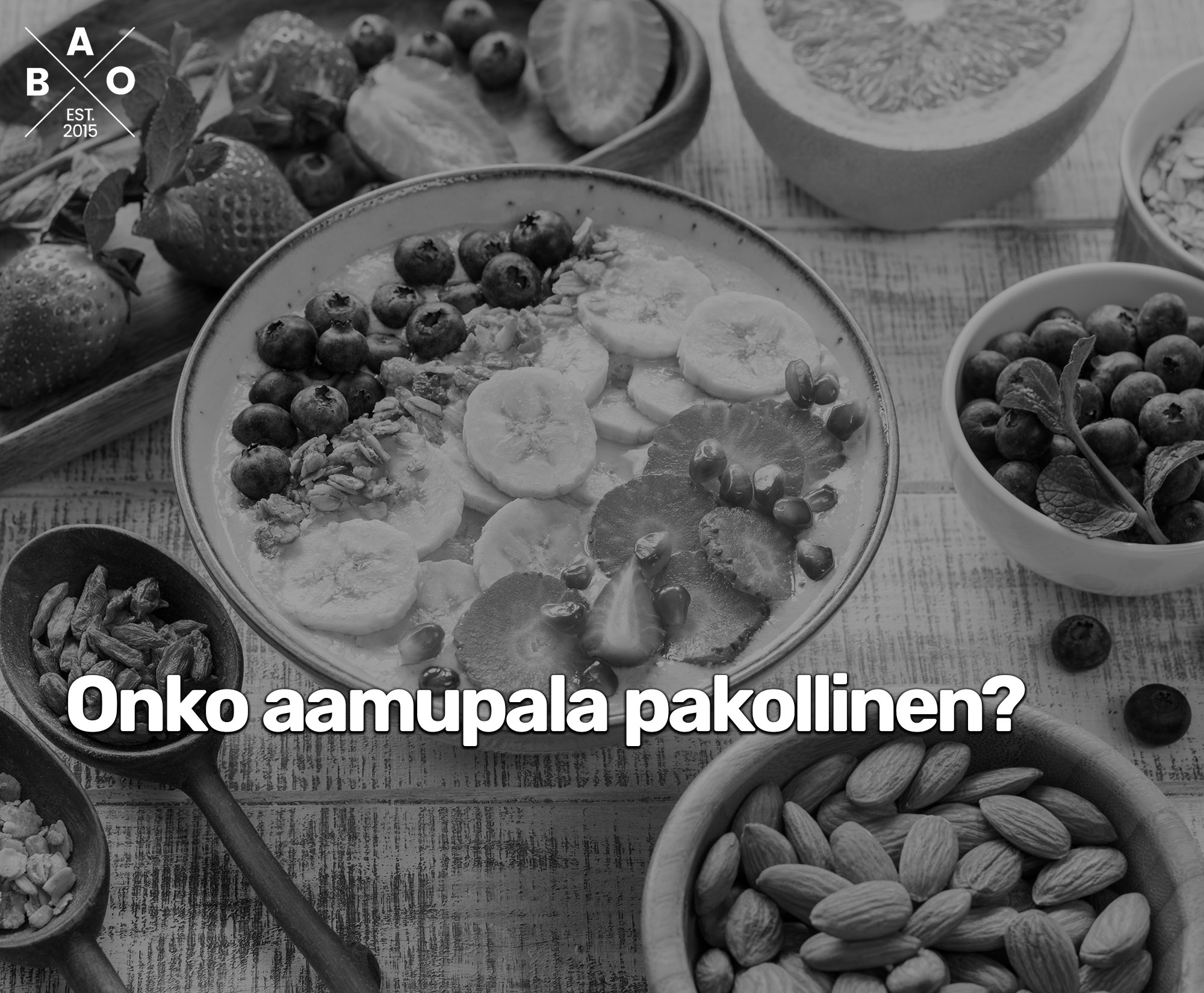 Onko aamupala pakollinen?