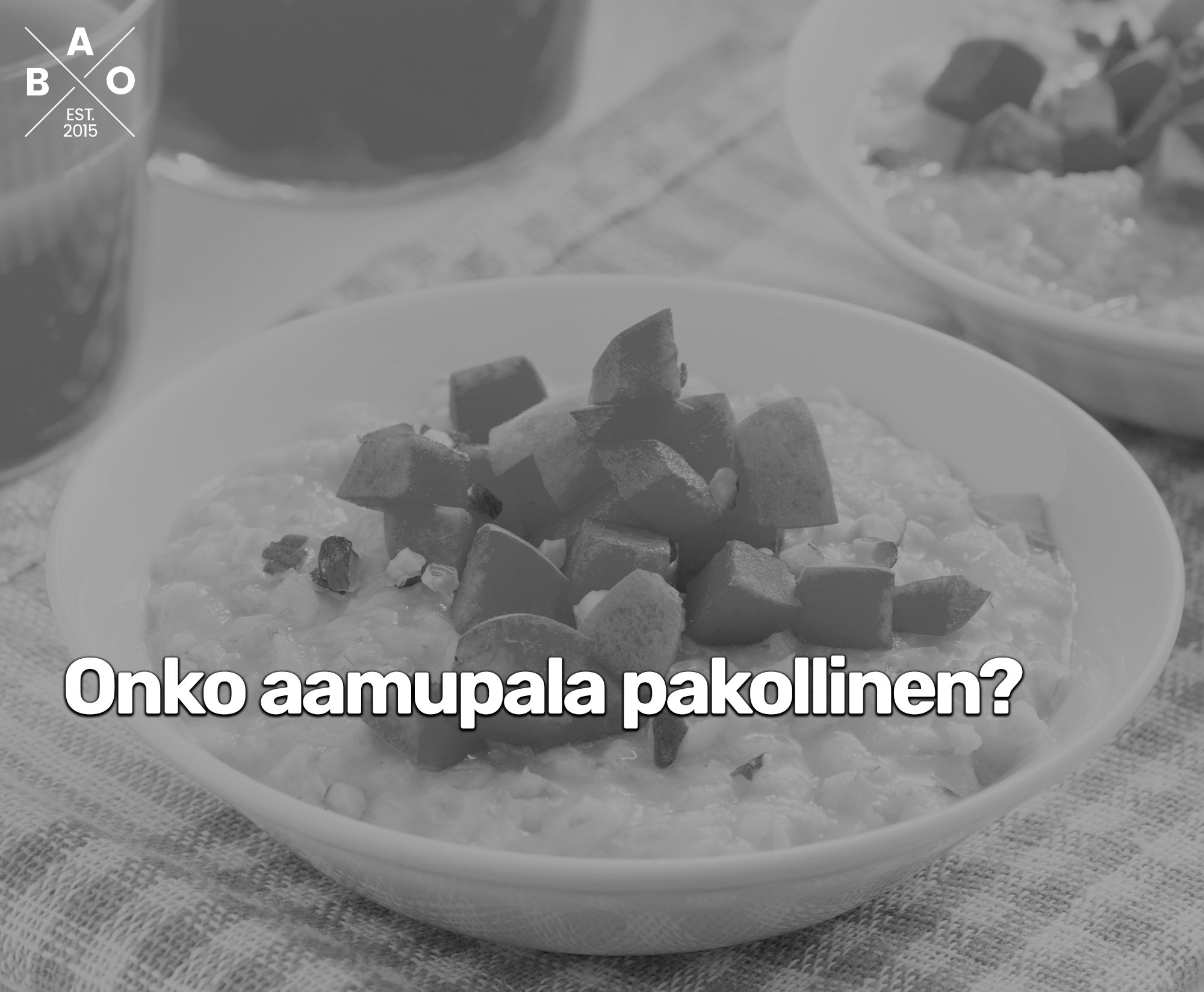 Onko aamupala pakollinen?