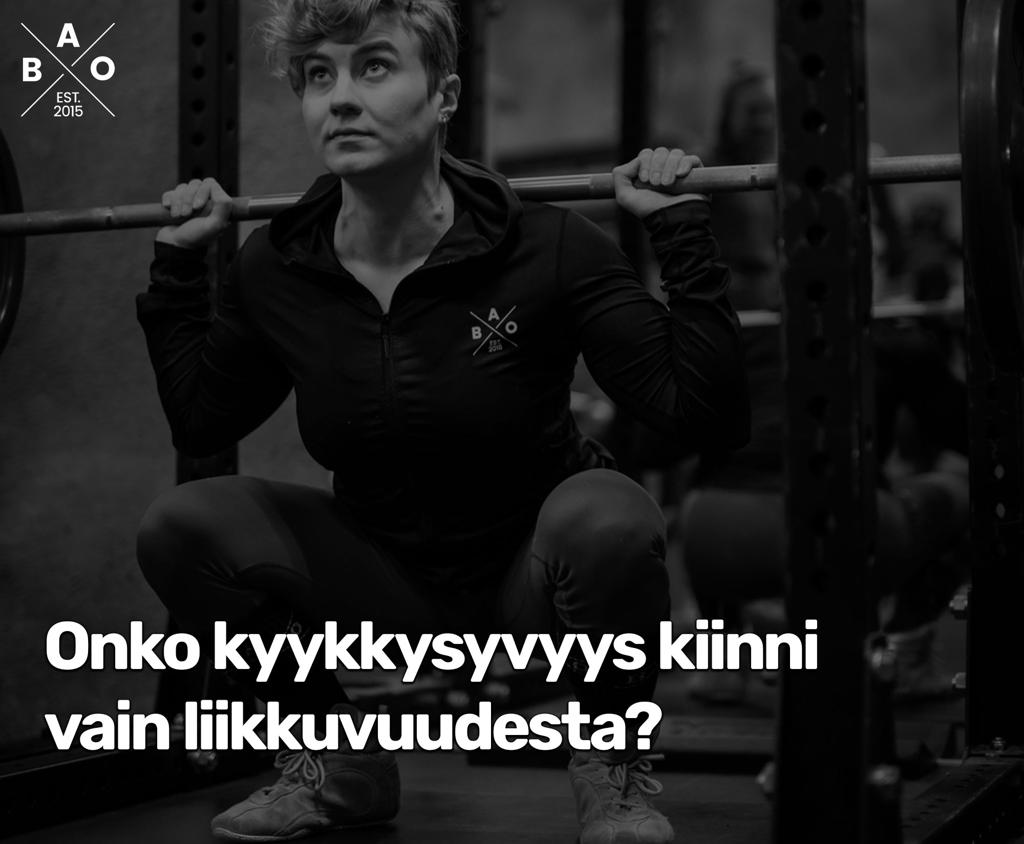 Onko kyykkysyvyys kiinni liikkuvuudesta?