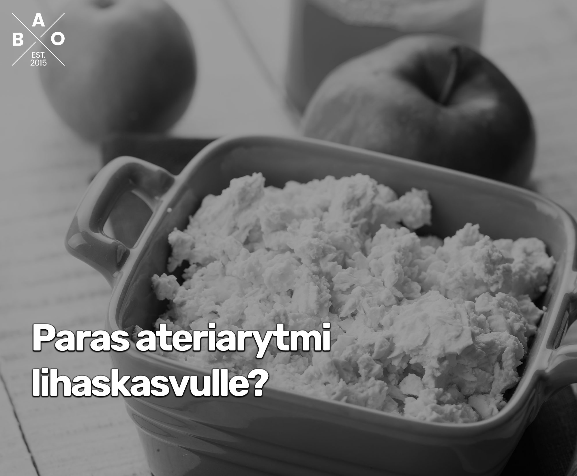 Paras ateriarytmi lihaskasvulle?