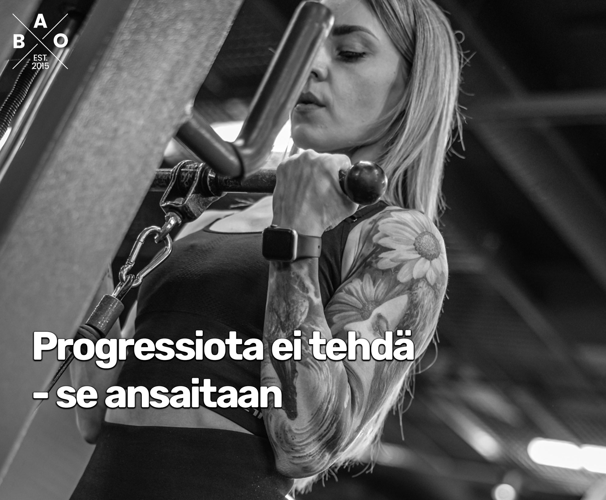 Progressiota ei tehdä - se ansaitaan