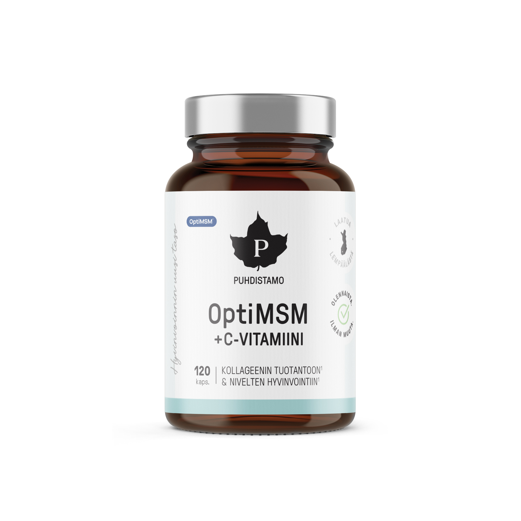 Puhdistamo OptiMSM, + C 120 kaps.