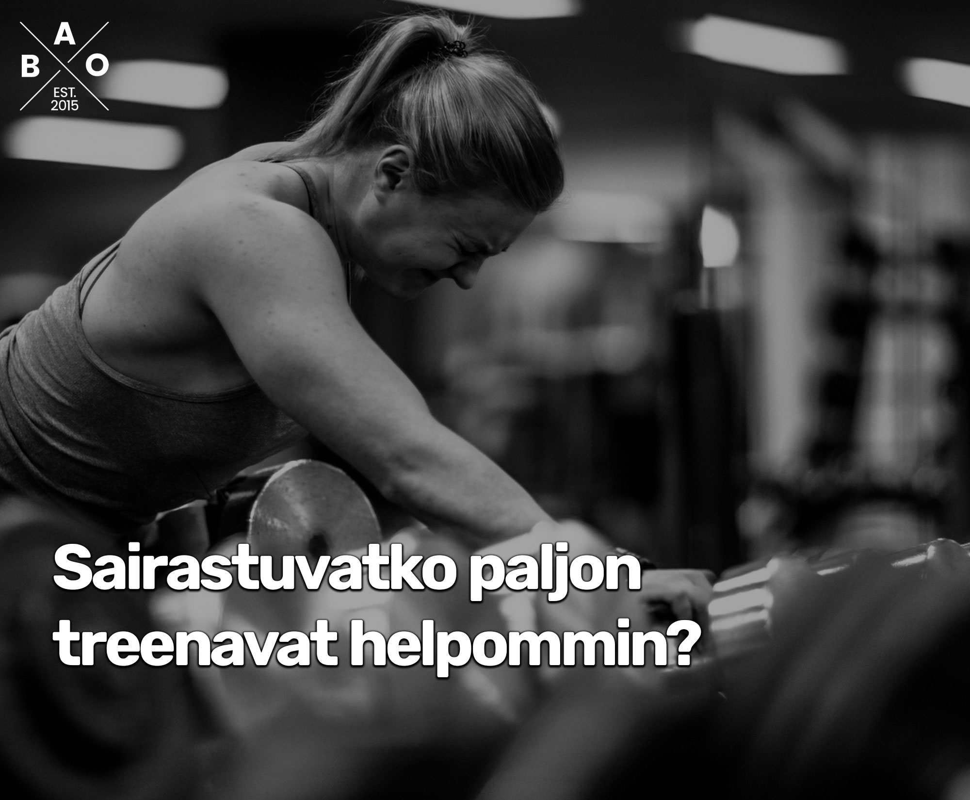Sairastuvatko paljon treenavat helpommin?