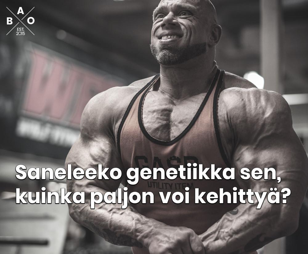 Saneleeko&nbsp;genetiikka sen, kuinka paljon voi kehittyä?