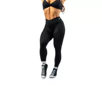 NEBBIA V-Shaping Belt Leggings Strong Beauty 425, Black