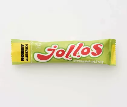 Nosht Jollos Vauhtikarkki, 52&nbsp;g, Sitruunajäätee