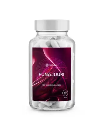 M-Natural Punajuuri, 60 kaps.