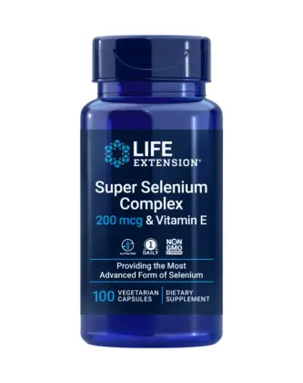 LifeExtension Super Selenium Complex & Vitamin E, 100 kaps.
