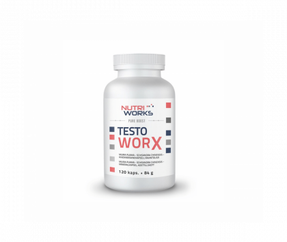 Nutri Works Testo WorX, 120 kaps.