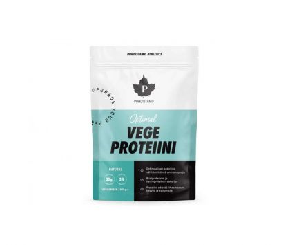 Puhdistamo Athletics Optimal Vege Proteiini, 600&nbsp;g, Maustamaton