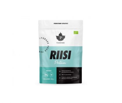 Puhdistamo Athletics Riisiproteiini 600&nbsp;g, Maustamaton