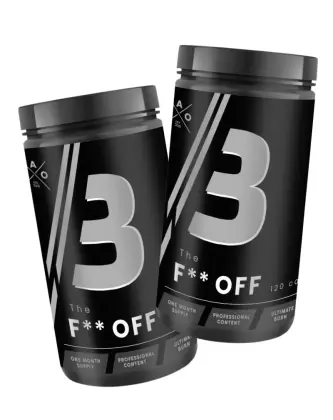 2 kpl BAO The F** OFF, 120 kaps.