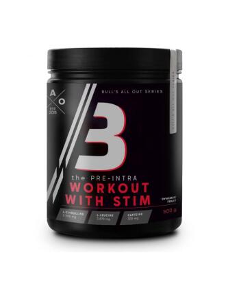 BAO The PRE-INTRA WORKOUT With Stim, 500&nbsp;g, Dynamic Fruit