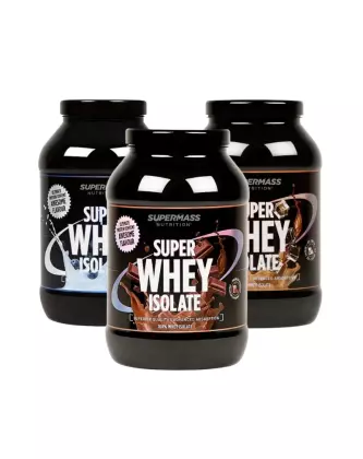Big Buy: 3 kpl Supermass Nutrition SUPER WHEY ISOLATE (3,9&nbsp;kg)