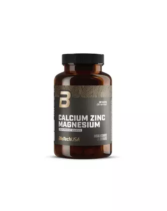 BioTechUSA Calcium Zinc Magnesium, 90 tabl.
