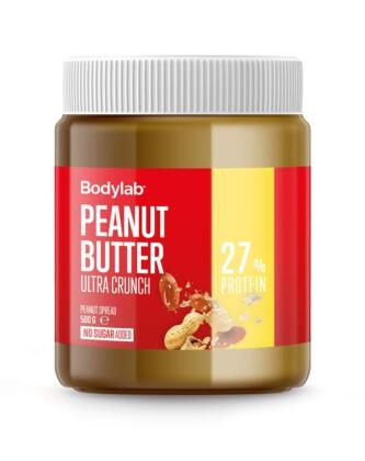 Bodylab Peanut Butter, 500&nbsp;g, Ultra Crunch